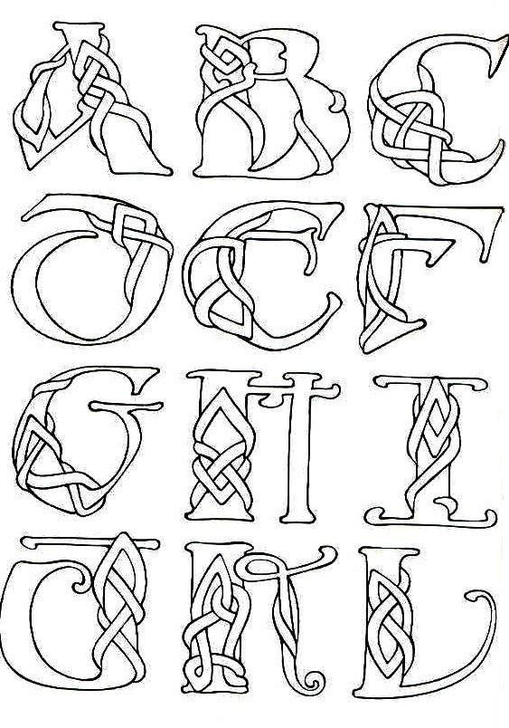 Free Printable Irish And Celtic Symbols Collection - Celtic Knotwork Home Decoration Ideas